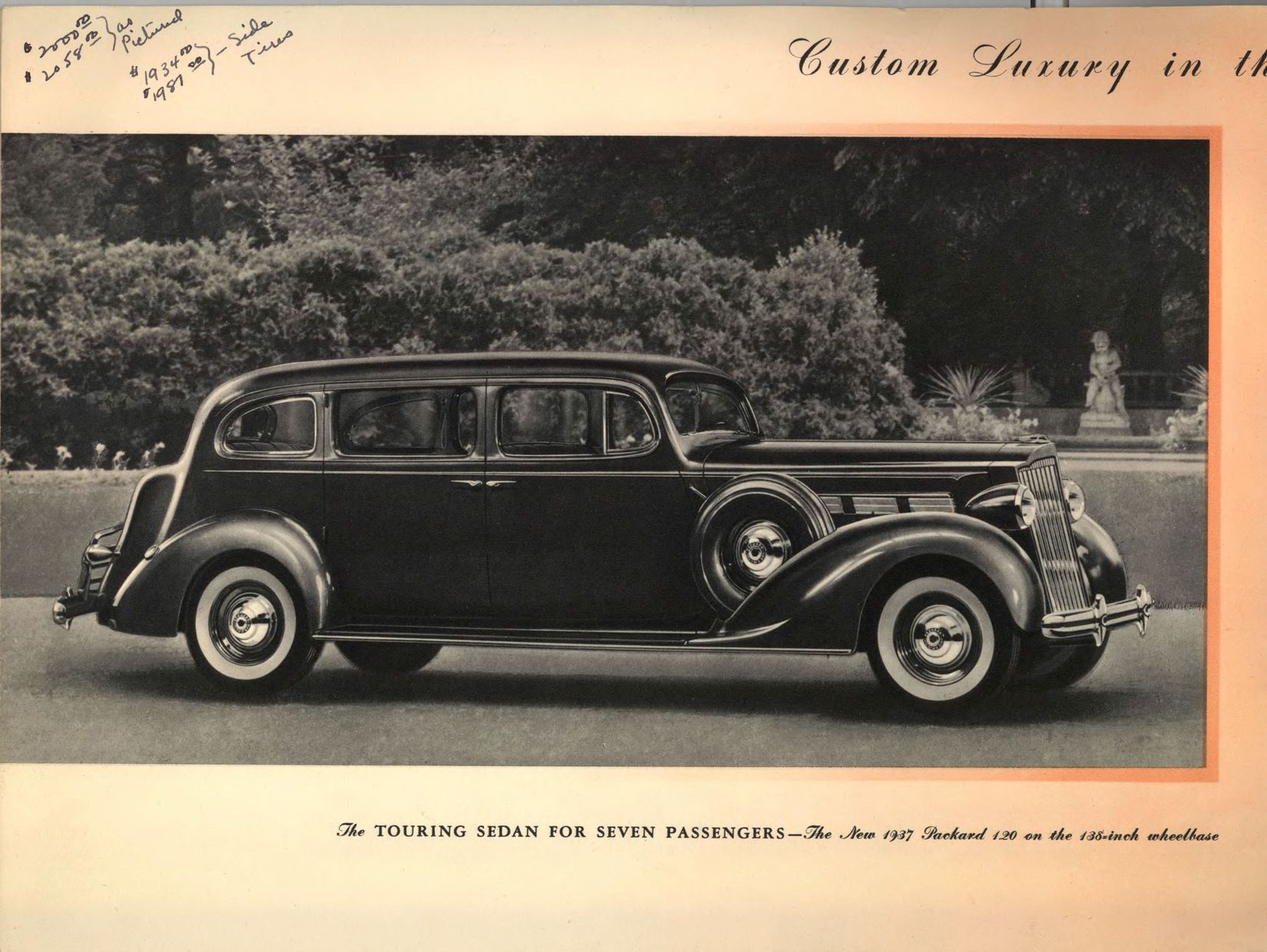 1937 Packard 120 Brochure Page 4